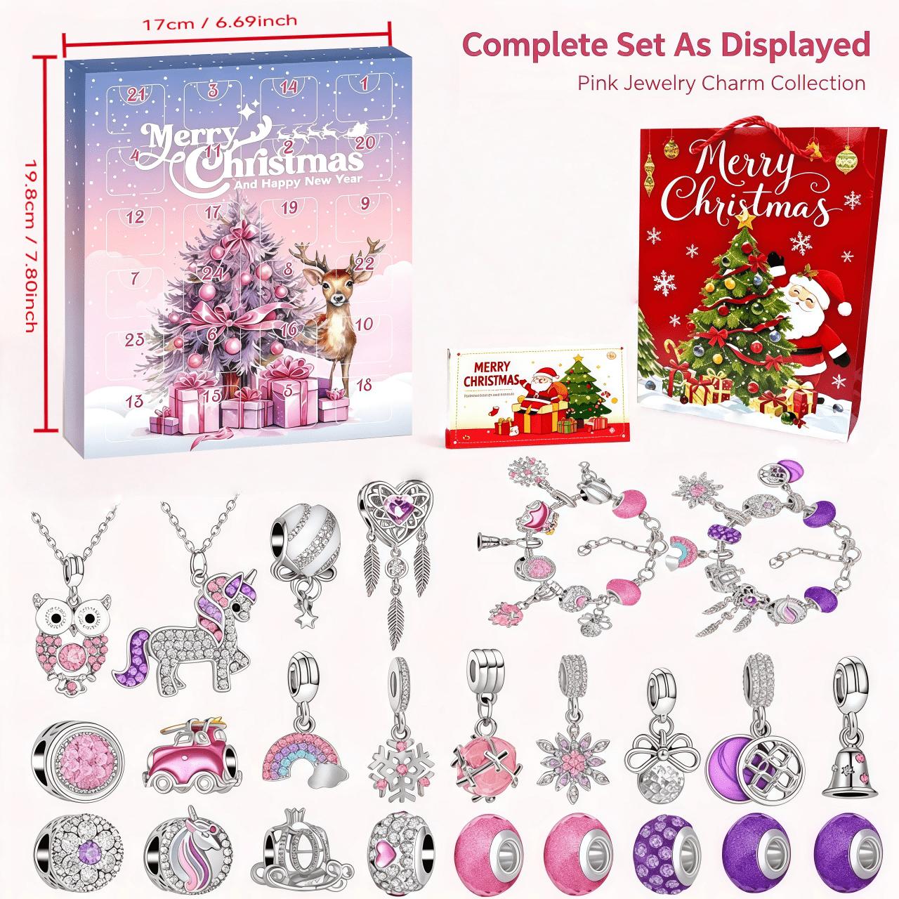2026 Christmas Countdown Calendar Gift Box
